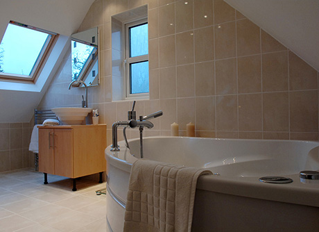 Loft conversion bathroom