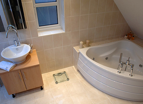 Loft conversion bathroom