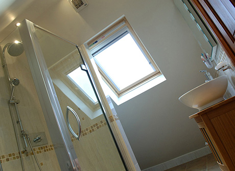 Loft conversion bathroom