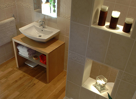 Loft conversion bathroom